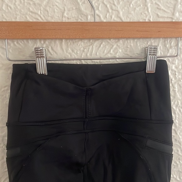 Lululemon Toasty Tech Tight II Size 2 Black Thermal Fleece-Lined Leggings - Picture 6 of 8